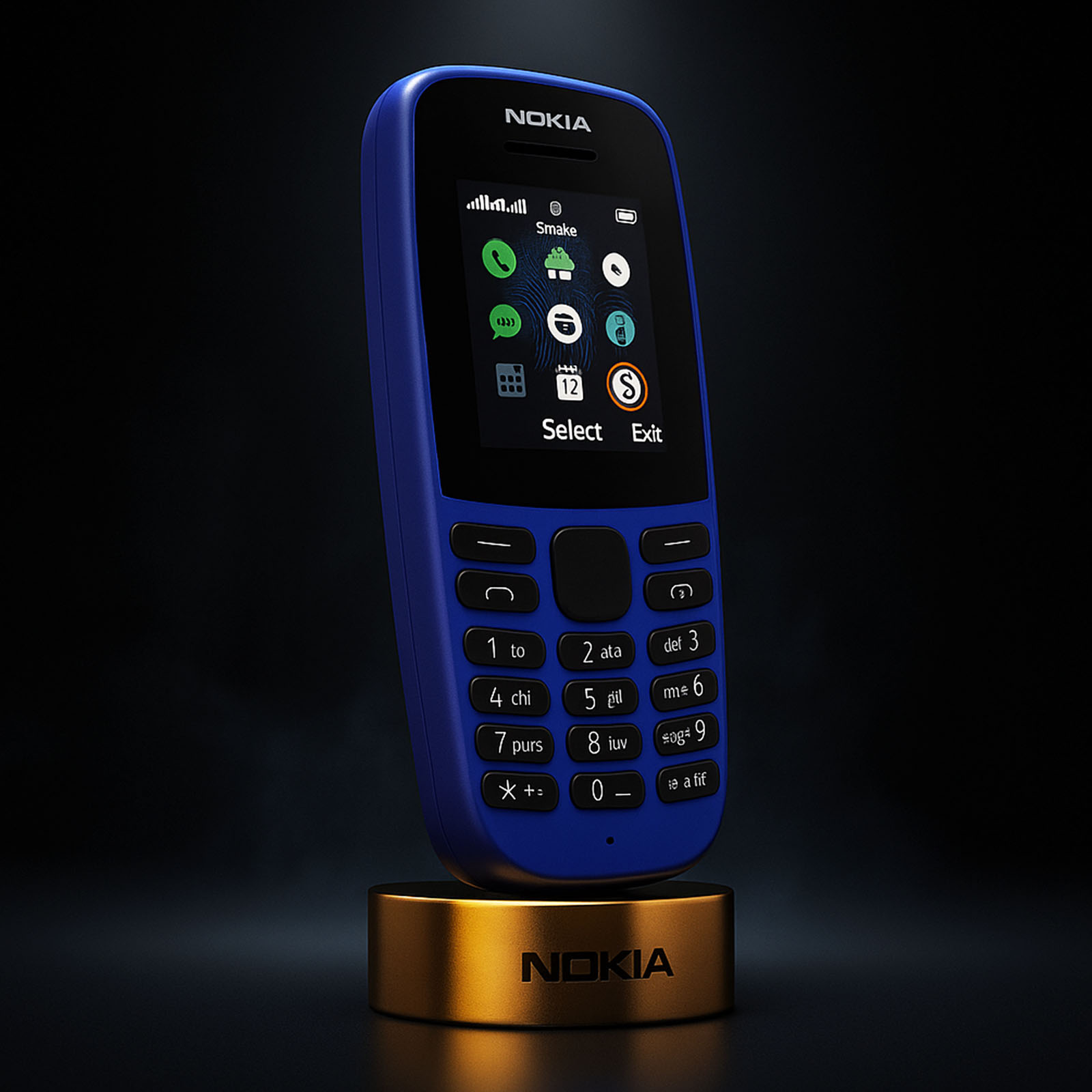 گوشی موبایل نوکیا مدل 105 - 2019 TA-1174 DS FA دو سیم کارت
