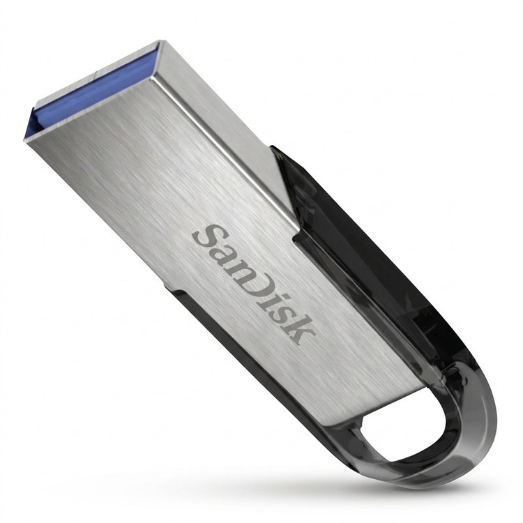فلش مموری سن دیسک مدل CZ73 ظرفیت 32 گیگابایت با بدنه فلزی، رابط USB 3.0 و سرعت انتقال 150 مگابایت بر ثانیه، سازگار با ویندوز و مک و مناسب موبایل، تبلت، لپتاپ و تلویزیون
