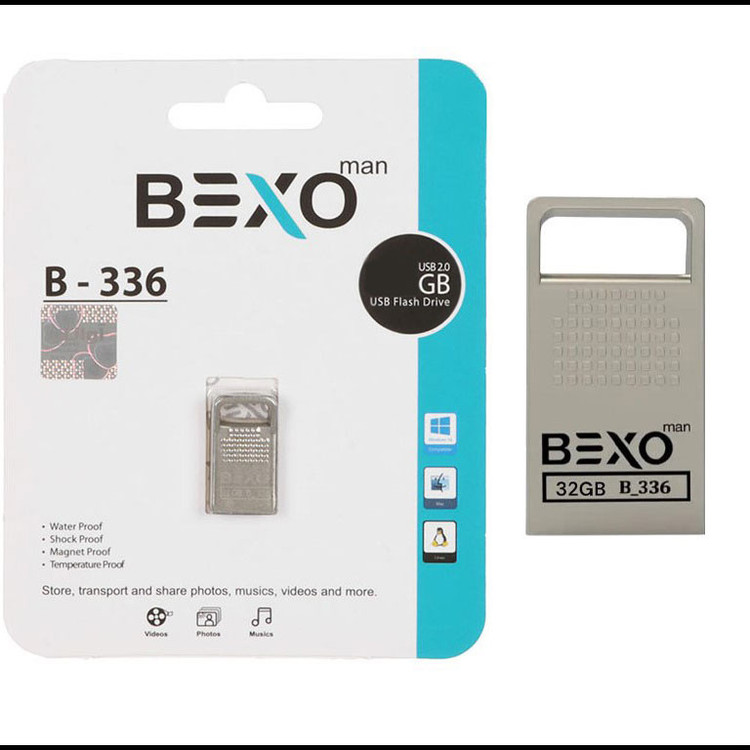 فلش مموری بکسو مدل B-336 ظرفیت 16 گیگابایت با رابط USB 2