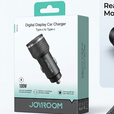 شارژر فندکی JOYROOM JR-CCD06 با توان قدرتمند 100 وات