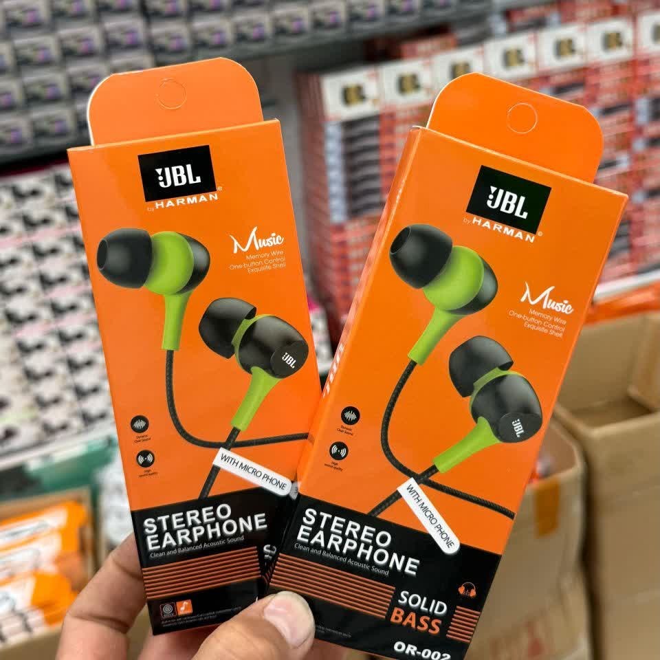هندزفری سیمی JBL مدل OR-002 با میکروفون