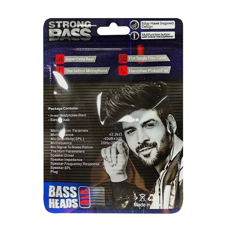 هندزفری سیمی مدل BASS HEADS 310
