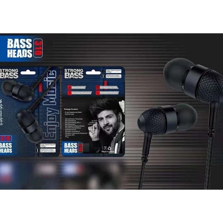 هندزفری سیمی مدل BASS HEADS 310