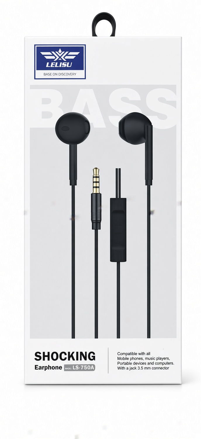 هندزفری سیمی لِلیسو مدل LS-750A (Shocking Earphone)