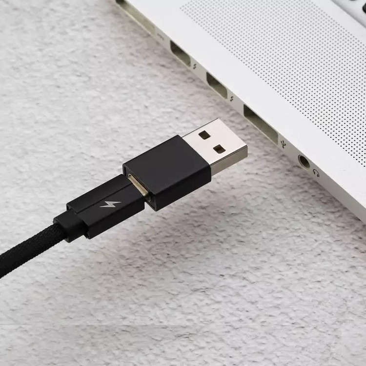 مبدل یا تبدیل Type-C به USB مدل G،امکان پشتیبانی از شارژ سریع،طراحی ساده،جنس بدنه آلومینیومی،استقامت بالا،کیفیت عالی