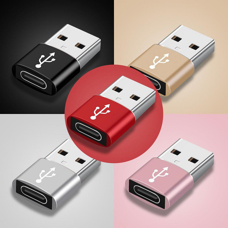 مبدل یا تبدیل Type-C به USB مدل G،امکان پشتیبانی از شارژ سریع،طراحی ساده،جنس بدنه آلومینیومی،استقامت بالا،کیفیت عالی