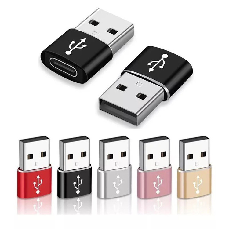 مبدل یا تبدیل Type-C به USB مدل G،امکان پشتیبانی از شارژ سریع،طراحی ساده،جنس بدنه آلومینیومی،استقامت بالا،کیفیت عالی