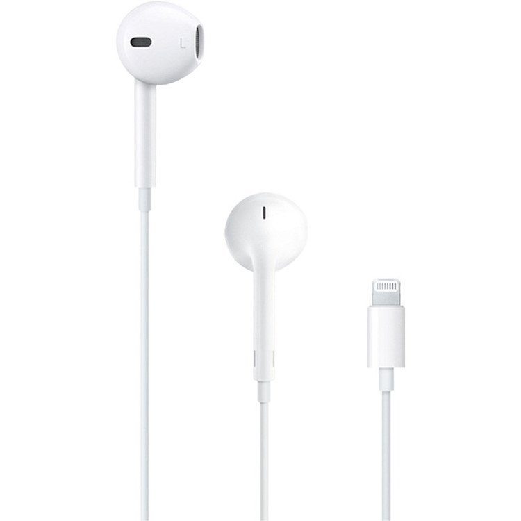 هندزفری اپل مدل EarPods بدون قابلیت نویز کنسلینگ، اتصال از طریق لایتنینگ