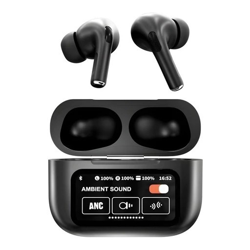 ایرپاد مانیتور دار ANC ENC A9PRO لمسی گیمینگ 5 ساعت موزیک مداوم نویزکنسلینگ دار